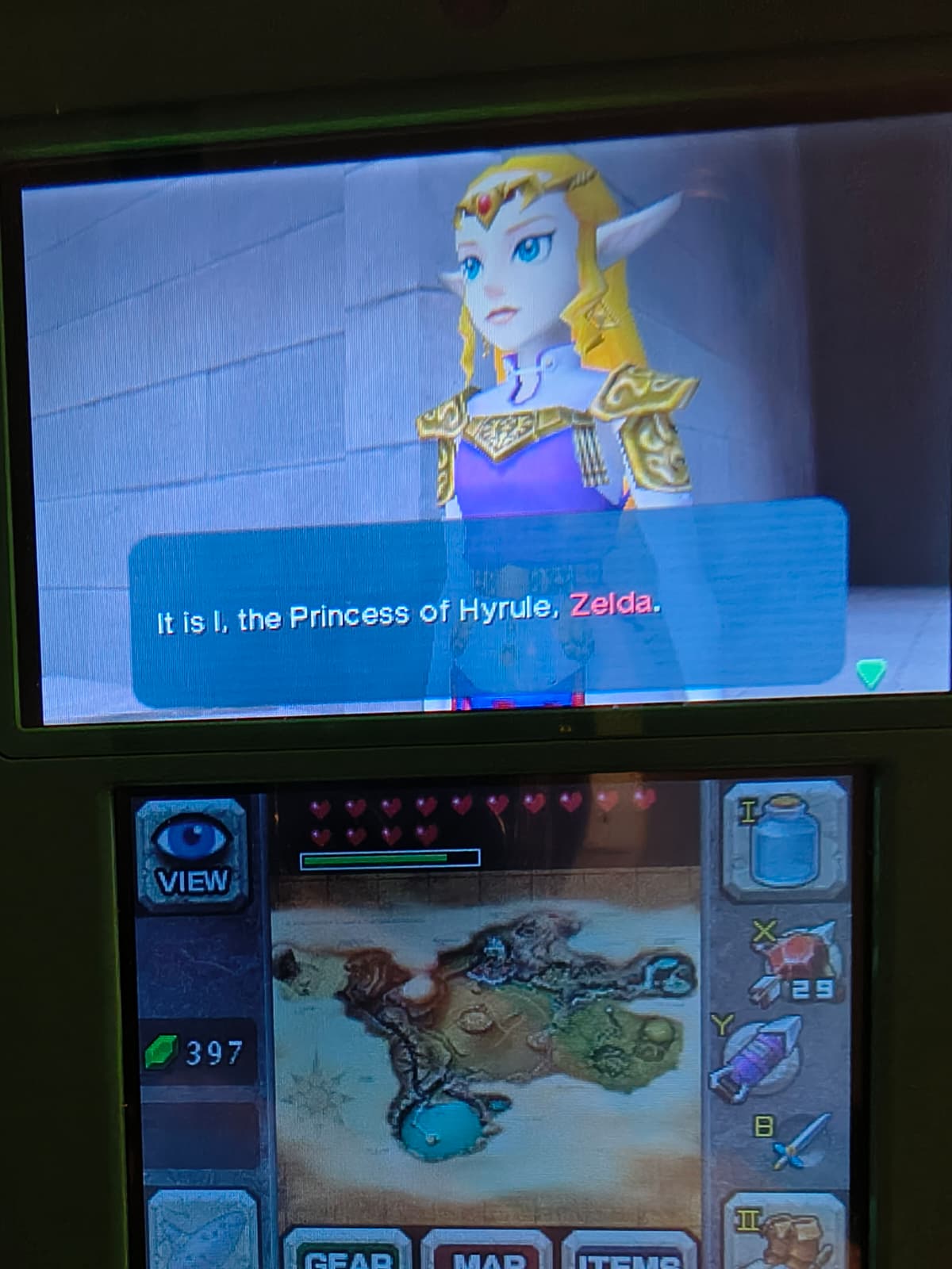 princess zelda from ocarina of time introducing herself