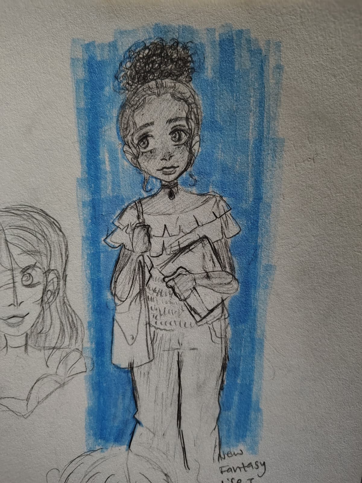 doodle of a girl